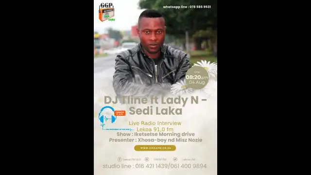 Please Tune in to DJ Tline's Radio interview at Lekoa 91.0 fm next week Thursday