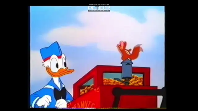 Tecknat Barn Svenska:Kalle Anka Kortfilm (1954) VHSRIPPEN (Svenska) Den flygande ekorren (4K)